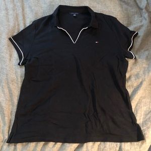 Tommy Hilfiger Black Polo
